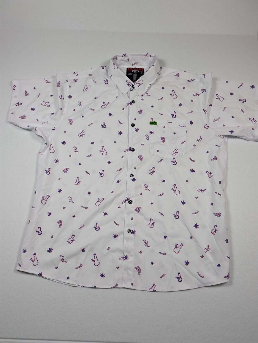 Dixxon Doodles Short Sleeve Party Shirt 3XL